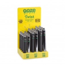 Ooze Twist battery Display